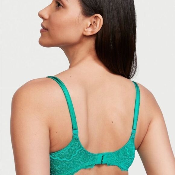 Victoria‎ Secret DREAM ANGELS Lightly-Lined Lace Demi Bra Light Pink 34DD Nwt - Picture 3 of 6